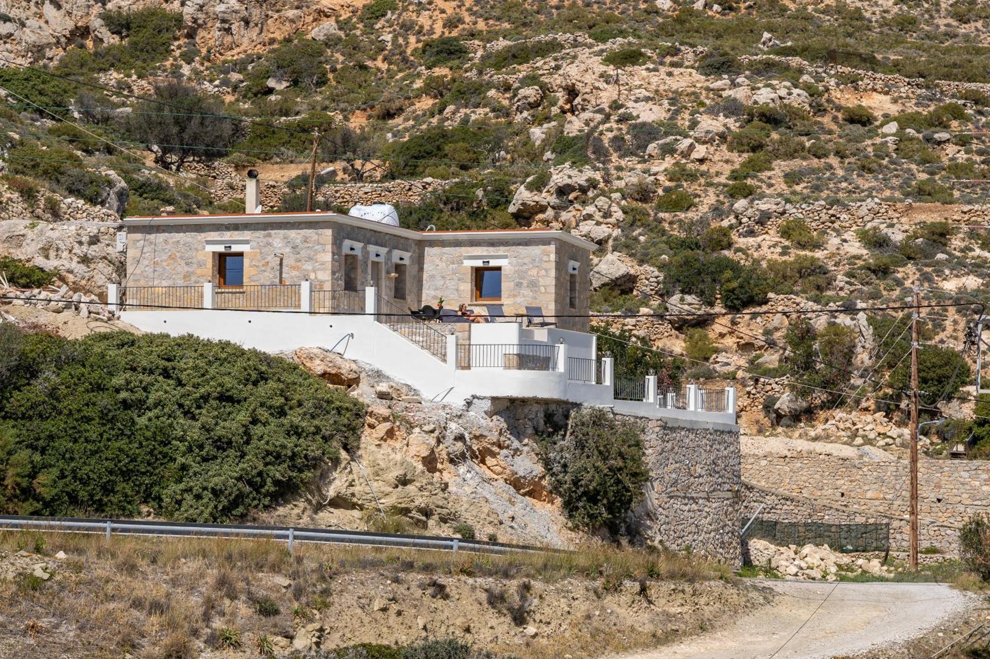 Lithos Luxury Pool Villa Karpathos Exterior foto